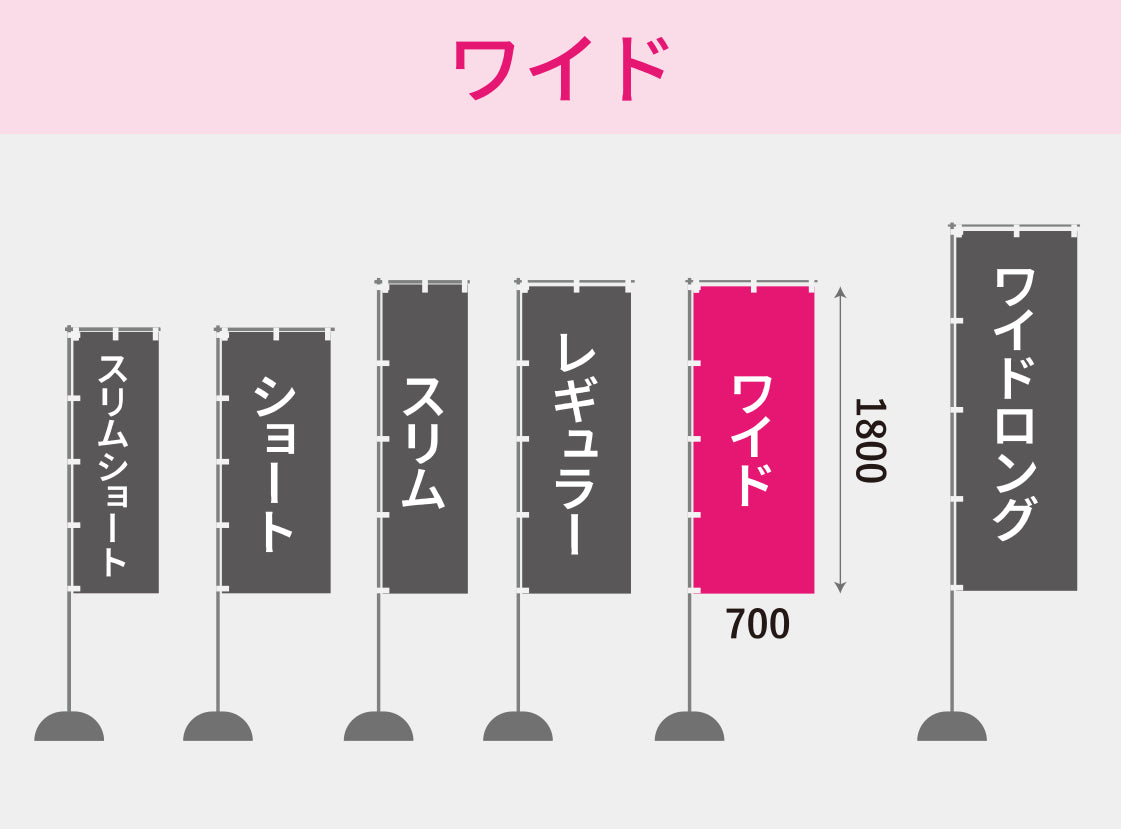 ワイド:1800×700mm